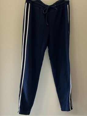 Vineyard Vines Navy Jogger Pants XS Side Stripe Athleisure